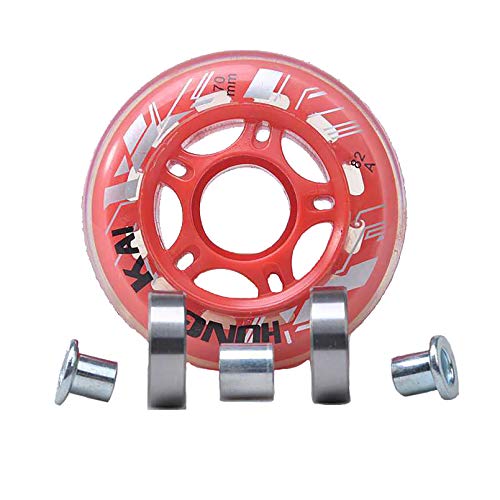 Ti-Fa Ruedas Skate Rollerblade, 64Mm 70Mm 72Mm 85A Ruedas De Patín En Línea, Ruedas De Repuesto para Patinaje sobre Ruedas Alta Elasticidad Y Resistencia Al Desgaste,70mm