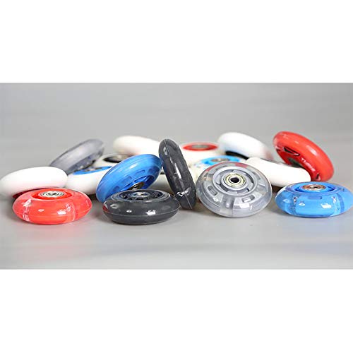 Ti-Fa Ruedas Skate Rollerblade, 64Mm 70Mm 72Mm 85A Ruedas De Patín En Línea, Ruedas De Repuesto para Patinaje sobre Ruedas Alta Elasticidad Y Resistencia Al Desgaste,70mm