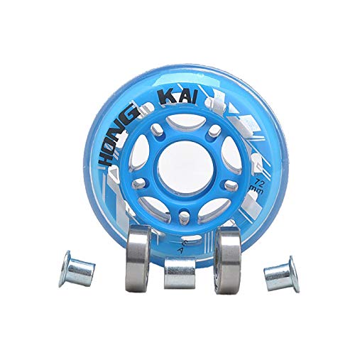 Ti-Fa Ruedas Skate Rollerblade, 64Mm 70Mm 72Mm 85A Ruedas De Patín En Línea, Ruedas De Repuesto para Patinaje sobre Ruedas Alta Elasticidad Y Resistencia Al Desgaste,70mm