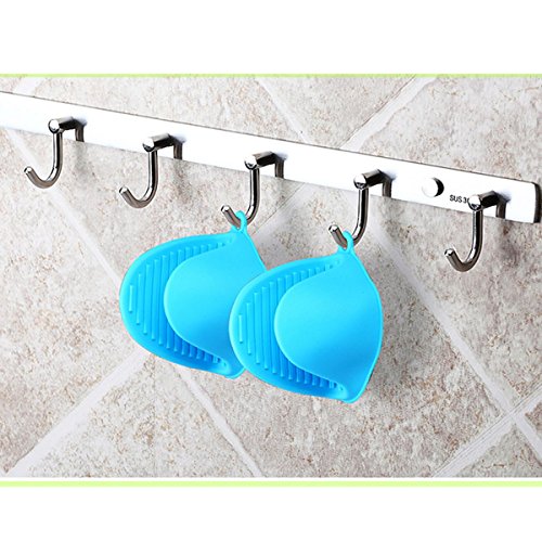 TIANOR Mini Cocina Grab Set Guante de Cocina de Silicona Pinza para Cocina Manoplas para Horno de Silicona Resistente al Calor Guantes de Horno Guantes y agarraderas Anti-Calor Oven Mitt (Amarillo)