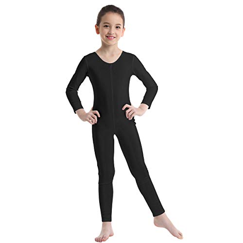 TiaoBug Bodies Jumpsuit Mono para Danza Gimnasia Rítmica Leotardo Body Básico Clásico Manga Larga para Ballet Deporte Niñas Niños 5-12 Años Negro 10-12 Años TiaoBug Bodies Jumpsuit Mono para Danza Gimnasia Rítmica Leotardo Body Básico Clásico Manga Larga para Ballet Deporte Niñas Niños 5-12 Años Negro 10-12 Años