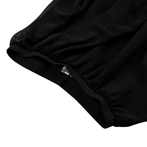 TiaoBug Falda Tul Mujer de Danza Ballet Falda Larga Irregular Cintura Elástica para Baile Gimnasia Ropa Danza Contemporánea Vientre Sevillanas Niñas Mujeres Negro One_Size TiaoBug Falda Tul Mujer de Danza Ballet Falda Larga Irregular Cintura Elástica para Baile Gimnasia Ropa Danza Contemporánea Vientre Sevillanas Niñas Mujeres Negro One_Size