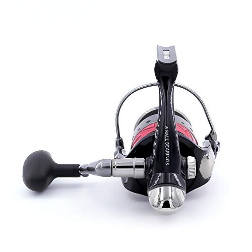 Tica USA Samira X-Treme Gaat3000H Carrete de Pesca giratoria, Negro/Gris