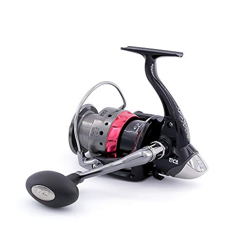 Tica USA Samira X-Treme Gaat3000H Carrete de Pesca giratoria, Negro/Gris