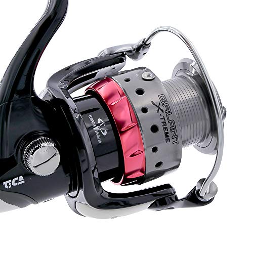 Tica USA Samira X-Treme Gaat3000H Carrete de Pesca giratoria, Negro/Gris