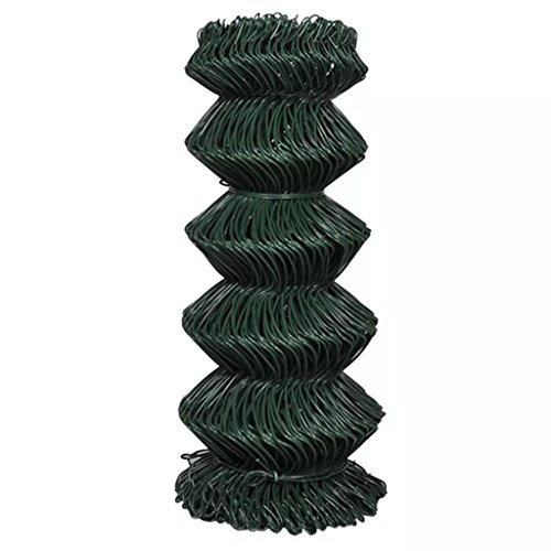 tidyard Malla de Alambre Valla de Jardín,Decoración Protección para Hogar y Propiedad,PVC Verde 0,8x15m tidyard Malla de Alambre Valla de Jardín,Decoración Protección para Hogar y Propiedad,PVC Verde 0,8x15m