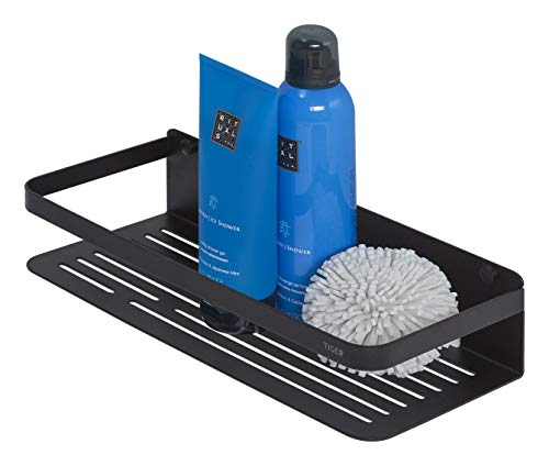 Tiger Caddy Cesta de Ducha, Acero Inoxidable, Negro Mate, 32x7x13.6 cm Tiger Caddy Cesta de Ducha, Acero Inoxidable, Negro Mate, 32x7x13.6 cm