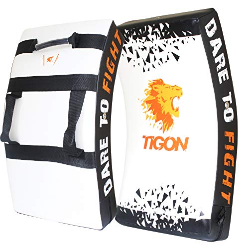 Tigon Kick Shield Gel Strike Shield saco de boxeo Kick Pad Punching Boxing MMA Artes Marciales Arte Entrenamiento Brazo (este es un artículo único)