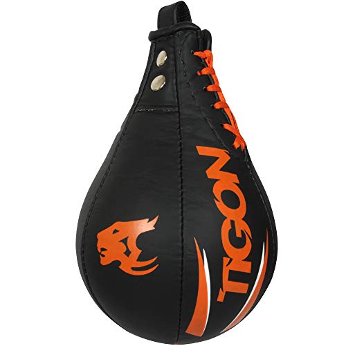 Tigon Pro Speed Ball Dodge Ball Bolsa de boxeo Speedball MMA Punching forma de pera Punch Training Giratorio Tigon Pro Speed Ball Dodge Ball Bolsa de boxeo Speedball MMA Punching forma de pera Punch Training Giratorio
