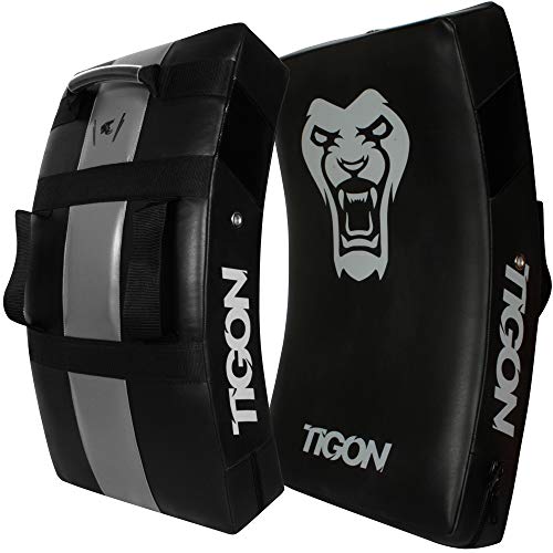 Tigon Sports Gel Strike Shield Boxsack Focus Kick Pad Boxen MMA - Brazo de entrenamiento para artes marciales (individual)