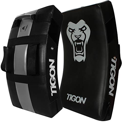 Tigon Sports Gel Strike Shield Boxsack Focus Kick Pad Boxen MMA - Brazo de entrenamiento para artes marciales (individual) Tigon Sports Gel Strike Shield Boxsack Focus Kick Pad Boxen MMA - Brazo de entrenamiento para artes marciales (individual)