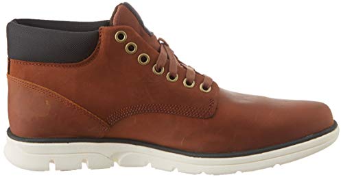 Timberland Bradstreet Leather Sensorflex', Botas Chukka Hombre, Marrón MD Brown Full Grain, 43 EU