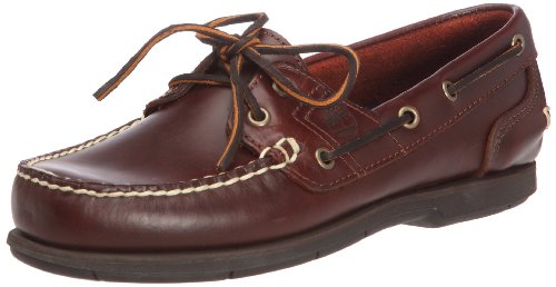 Timberland Classic 2 Eye, Náuticos Hombre, Marrón Brown Rootbeer Smooth, 41 EU