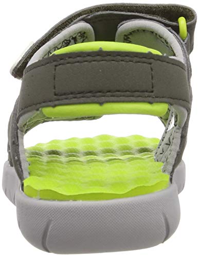 Timberland Perkins Row 2-Strap, sandale junior Descubierta Unisex niños, Verde (Forest Night), 35 EU