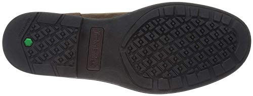 Timberland Stormbucks Plain Toe, Zapatos de Cordones Oxford Hombre, Marrón Dark Brown Nubuck, 44.5 EU