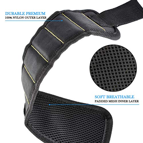 TIMESETL Bolsa para Electricista + Magnético Pulseras Muñequera, 600D Oxford Impermeable, Cinturón de Ajustable Multifunción Organizadores de Herramientas, Cinturon para Herramientas TIMESETL Bolsa para Electricista + Magnético Pulseras Muñequera, 600D Oxford Impermeable, Cinturón de Ajustable Multifunción Organizadores de Herramientas, Cinturon para Herramientas