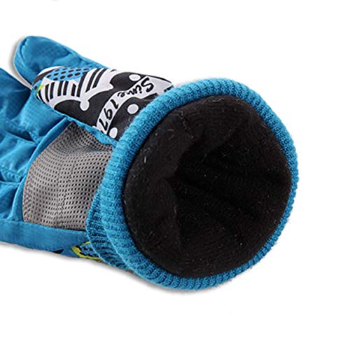 Timetided Guantes Gruesos de esquí para niños, Impermeables, a Prueba de Viento, Antideslizantes, para Patinaje en la Nieve, Guantes Gruesos y cálidos, Guantes para Deportes de Invierno, Azul Timetided Guantes Gruesos de esquí para niños, Impermeables, a Prueba de Viento, Antideslizantes, para Patinaje en la Nieve, Guantes Gruesos y cálidos, Guantes para Deportes de Invierno, Azul