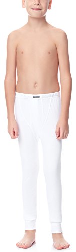 Timone Calzoncillos Largos Ropa Interior Térmica Niño TISS1001 (Blanco, 122)