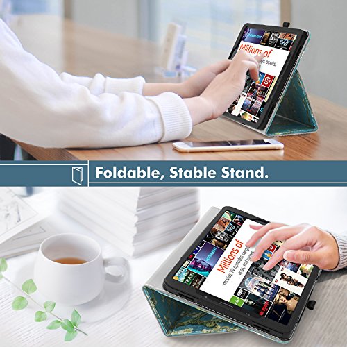 TiMOVO Galaxy Tab A 10.1 Funda - Smart Cover Slim Función de Soporte Cubierta con Auto Estela/Sueño para Samsung Galaxy Tab A 10.1" 2016 Release (SM-T580/SM-T585,Versión sin Lápiz),Almond Blossom TiMOVO Galaxy Tab A 10.1 Funda - Smart Cover Slim Función de Soporte Cubierta con Auto Estela/Sueño para Samsung Galaxy Tab A 10.1" 2016 Release (SM-T580/SM-T585,Versión sin Lápiz),Almond Blossom