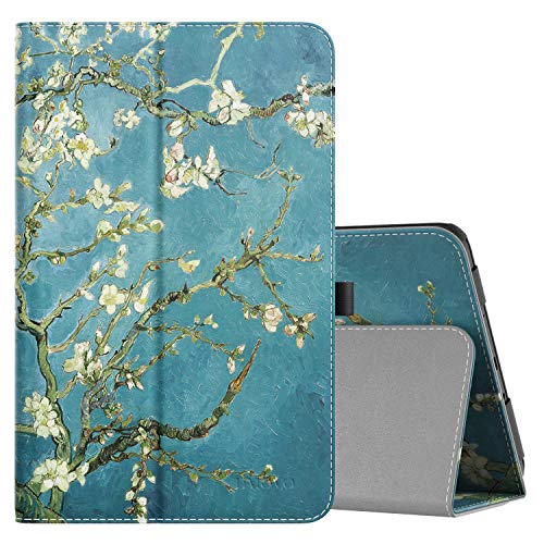 TiMOVO Galaxy Tab A 10.1 Funda - Smart Cover Slim Función de Soporte Cubierta con Auto Estela/Sueño para Samsung Galaxy Tab A 10.1" 2016 Release (SM-T580/SM-T585,Versión sin Lápiz),Almond Blossom