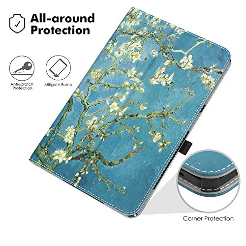 TiMOVO Galaxy Tab A 10.1 Funda - Smart Cover Slim Función de Soporte Cubierta con Auto Estela/Sueño para Samsung Galaxy Tab A 10.1" 2016 Release (SM-T580/SM-T585,Versión sin Lápiz),Almond Blossom