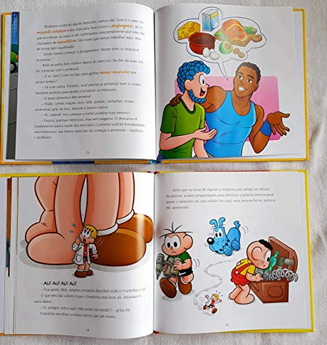 Tina e Rolo em: Ah, esses Musculos and Franjinha em: Grandes por fora, pequenos por dentro 2 x Turma da Monica. Tina e Rolo em: Ah, esses Musculos and Franjinha em: Grandes por fora, pequenos por dentro 2 x Turma da Monica.