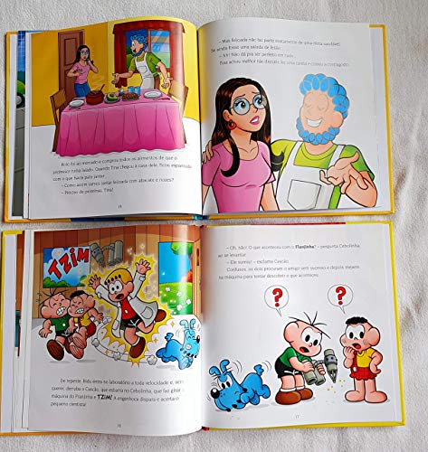 Tina e Rolo em: Ah, esses Musculos and Franjinha em: Grandes por fora, pequenos por dentro 2 x Turma da Monica. Tina e Rolo em: Ah, esses Musculos and Franjinha em: Grandes por fora, pequenos por dentro 2 x Turma da Monica.