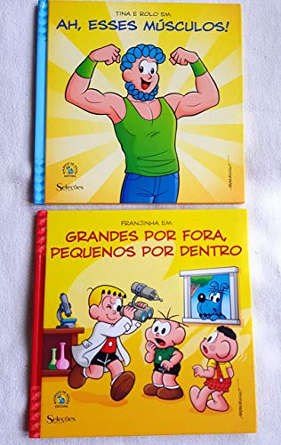 Tina e Rolo em: Ah, esses Musculos and Franjinha em: Grandes por fora, pequenos por dentro 2 x Turma da Monica. Tina e Rolo em: Ah, esses Musculos and Franjinha em: Grandes por fora, pequenos por dentro 2 x Turma da Monica.