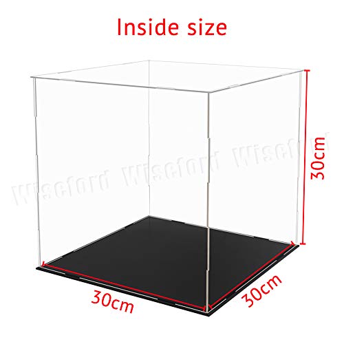 Tingacraft - Vitrina de AcrĂlico 300 x 300 x 300 mm para BalĂłn de FĂștbol/HelicĂłptero Tingacraft - Vitrina de AcrĂlico 300 x 300 x 300 mm para BalĂłn de FĂștbol/HelicĂłptero