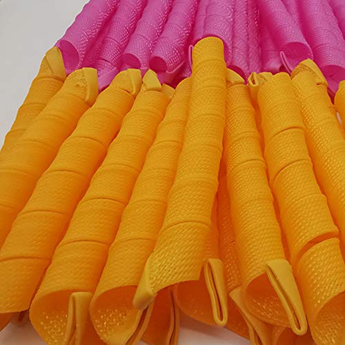 Tingz 20 piezas Magic Hair Curlers Spiral Curls Styling Kit, sin rulos de calor Rodillos y ganchos de peinado para cabello largo La mayoría de los tipos de peinados(18 pulgadas/45 cm) Tingz 20 piezas Magic Hair Curlers Spiral Curls Styling Kit, sin rulos de calor Rodillos y ganchos de peinado para cabello largo La mayoría de los tipos de peinados(18 pulgadas/45 cm)
