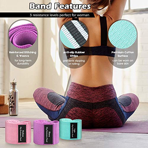 Tinkber Bandas de Resistencia, Bandas Elasticas Fitness con 3 Niveles Ejercicios, Cinta Elastica MĂĄs Ancha y Fuerte, Bueno para GlĂșteos, Piernas, Brazos, Yoga, Pilates, Crossfit Tinkber Bandas de Resistencia, Bandas Elasticas Fitness con 3 Niveles Ejercicios, Cinta Elastica MĂĄs Ancha y Fuerte, Bueno para GlĂșteos, Piernas, Brazos, Yoga, Pilates, Crossfit