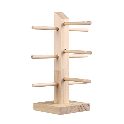 Tinksky De madera de tres capas de gafas de sol de la pantalla de gafas de organizador gafas soporte soporte de rack regalo de cumpleaños de Navidad para los amigos Tinksky De madera de tres capas de gafas de sol de la pantalla de gafas de organizador gafas soporte soporte de rack regalo de cumpleaños de Navidad para los amigos