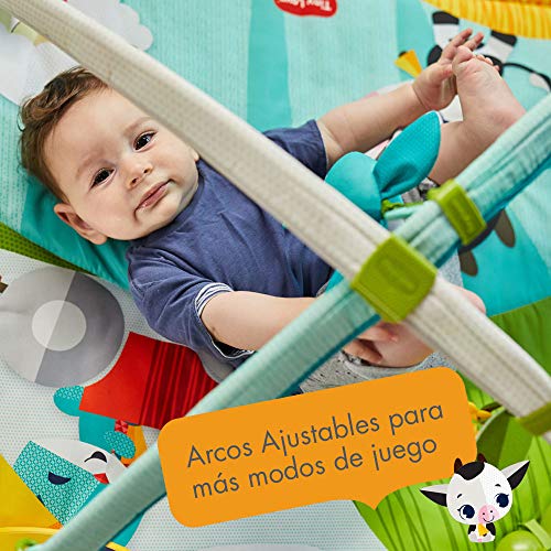 Tiny Love Animalitos de la Granja Gimnasio musical para bebés, Manta Juegos con 18 actividades y Almohadilla Kick & Play con luces y sonido, Alfombra bebé con Bordes cerrables, Tiny Farm Tiny Love Animalitos de la Granja Gimnasio musical para bebés, Manta Juegos con 18 actividades y Almohadilla Kick & Play con luces y sonido, Alfombra bebé con Bordes cerrables, Tiny Farm