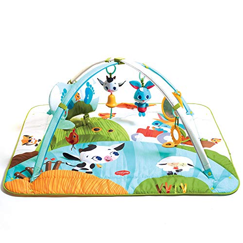 Tiny Love Animalitos de la Granja Gimnasio musical para bebés, Manta Juegos con 18 actividades y Almohadilla Kick & Play con luces y sonido, Alfombra bebé con Bordes cerrables, Tiny Farm Tiny Love Animalitos de la Granja Gimnasio musical para bebés, Manta Juegos con 18 actividades y Almohadilla Kick & Play con luces y sonido, Alfombra bebé con Bordes cerrables, Tiny Farm