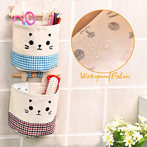 Tinyuet Organizador Colgante Puerta, Bolsa de Almacenamiento Montada en La Pared, Bolsa de Almacenamiento Linda Impermeable de 5 Piezas Tinyuet Organizador Colgante Puerta, Bolsa de Almacenamiento Montada en La Pared, Bolsa de Almacenamiento Linda Impermeable de 5 Piezas