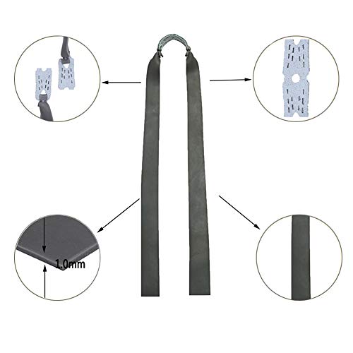 Tirachinas Gomas Profesional Slingshot Bandas, 8 Pcs 1mm Goma Gruesas Planas Bandas de Repuesto para Catapulta al Aire Libre Caza Potente Tirachinas Espesor de Juguete (Gris) Tirachinas Gomas Profesional Slingshot Bandas, 8 Pcs 1mm Goma Gruesas Planas Bandas de Repuesto para Catapulta al Aire Libre Caza Potente Tirachinas Espesor de Juguete (Gris)