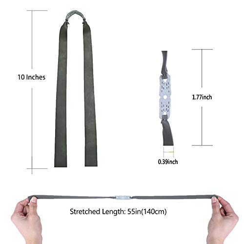 Tirachinas Gomas Profesional Slingshot Bandas, 8 Pcs 1mm Goma Gruesas Planas Bandas de Repuesto para Catapulta al Aire Libre Caza Potente Tirachinas Espesor de Juguete (Gris) Tirachinas Gomas Profesional Slingshot Bandas, 8 Pcs 1mm Goma Gruesas Planas Bandas de Repuesto para Catapulta al Aire Libre Caza Potente Tirachinas Espesor de Juguete (Gris)