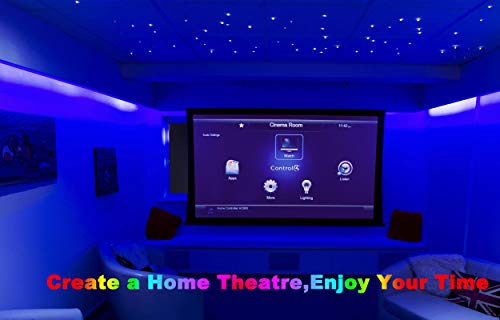 Tiras LED 5M RGB,Tiras de Luces LED Azhien RGB de 5m con Control Remoto,Tiras de Luz LED con 16 Cambios de Color y 4 Modos para el Hogar,Dormitorio,TV,Decoración de Gabinetes,Fiesta,12V