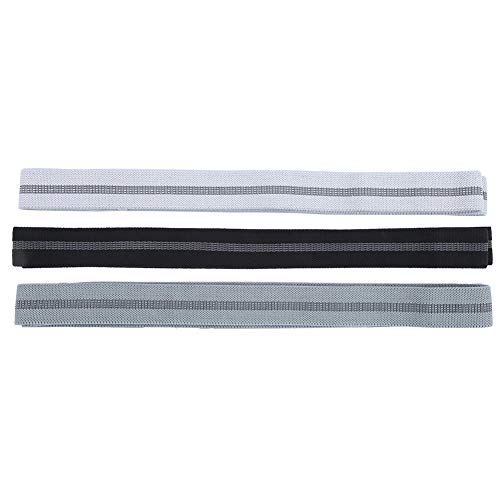 Tire de la,3Pcs / Set Bandas de Resistencia para Ejercicios, Cuerda de tracción, Material de algodón y poliéster Pilates Cinturón elástico Anillo de Entrenamiento(Black Gray Suit) Tire de la,3Pcs / Set Bandas de Resistencia para Ejercicios, Cuerda de tracción, Material de algodón y poliéster Pilates Cinturón elástico Anillo de Entrenamiento(Black Gray Suit)