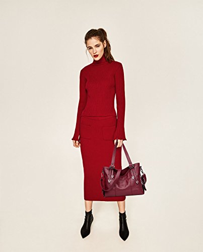 Tisdaini Bolsos de Mano Mujer Bolsos Bandolera Moda Gran Capacidad Casual Bolsos Totes Shoppers y Bolsos de Hombro Tisdaini Bolsos de Mano Mujer Bolsos Bandolera Moda Gran Capacidad Casual Bolsos Totes Shoppers y Bolsos de Hombro