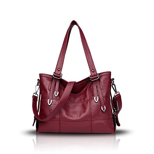 Tisdaini Bolsos de Mano Mujer Bolsos Bandolera Moda Gran Capacidad Casual Bolsos Totes Shoppers y Bolsos de Hombro