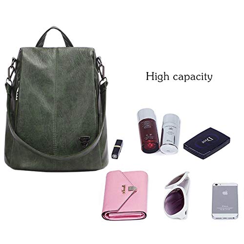 Tisdaini Bolsos Mochila Mujer Moda antirrobo Cuero Artificial autentico Casual Viaje Escolares Bolsos Tisdaini Bolsos Mochila Mujer Moda antirrobo Cuero Artificial autentico Casual Viaje Escolares Bolsos