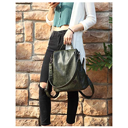 Tisdaini Bolsos Mochila Mujer Moda antirrobo Cuero Artificial autentico Casual Viaje Escolares Bolsos Tisdaini Bolsos Mochila Mujer Moda antirrobo Cuero Artificial autentico Casual Viaje Escolares Bolsos