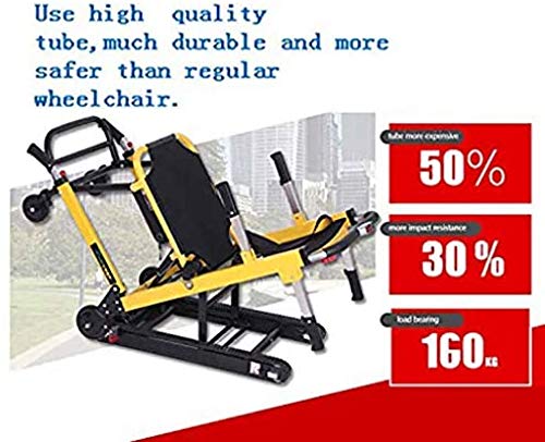 TJZY Escalera Eléctrica Que Sube La Silla De Ruedas, Ancianos Portátiles Tripulados Plegables Subiendo Y Bajando Escaleras Silla De Ruedas TJZY Escalera Eléctrica Que Sube La Silla De Ruedas, Ancianos Portátiles Tripulados Plegables Subiendo Y Bajando Escaleras Silla De Ruedas