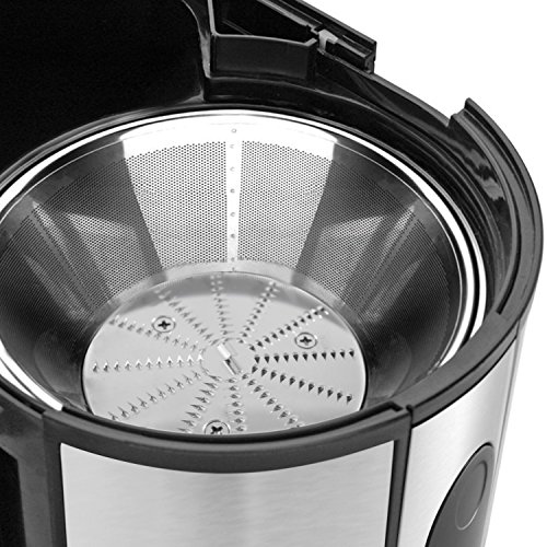 Tm Electron TMPLU001 Licuadora con carcasa compacta en acero inoxidable desmontable y 2 ajustes de velocidad, 500 W Tm Electron TMPLU001 Licuadora con carcasa compacta en acero inoxidable desmontable y 2 ajustes de velocidad, 500 W