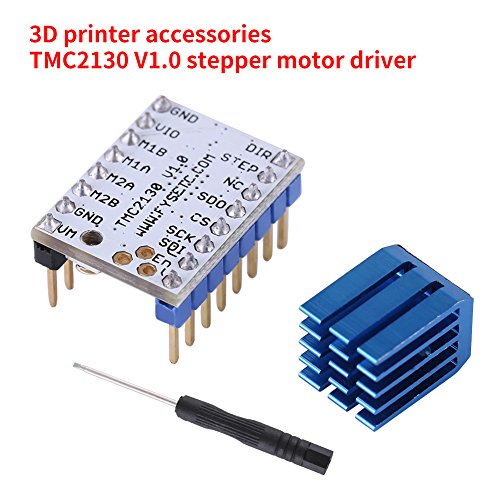 TMC2130 Stepper Motor Driver Module con disipador de calor 3D Printer Stepper Driver 3D Printer Part Replacement