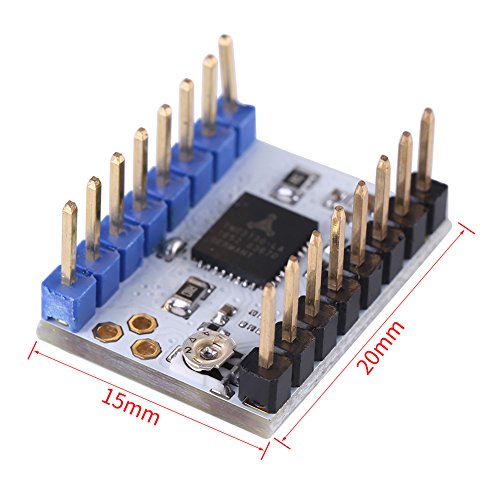 TMC2130 Stepper Motor Driver Module con disipador de calor 3D Printer Stepper Driver 3D Printer Part Replacement