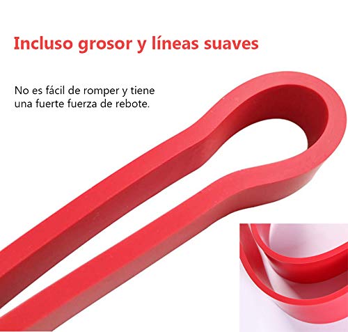 tmtonmoon Bandas de Resistencia y Fitness Profesional, Bandas Deportivas, Bandas de Goma, Bandas de Gimnasia, Bandas de Entrenamiento, para dominadas tmtonmoon Bandas de Resistencia y Fitness Profesional, Bandas Deportivas, Bandas de Goma, Bandas de Gimnasia, Bandas de Entrenamiento, para dominadas