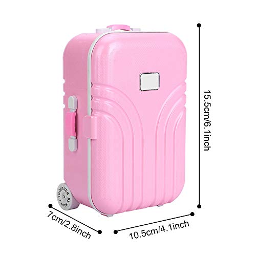 Tnfeeon Equipaje de Juguete, Accesorios para muñecas Tren de Juguete Maleta de Viaje Estuche de Equipaje Vestido de muñeca Estuche de Almacenamiento Estuche de Trolley Juguete para niña(Rosado) Tnfeeon Equipaje de Juguete, Accesorios para muñecas Tren de Juguete Maleta de Viaje Estuche de Equipaje Vestido de muñeca Estuche de Almacenamiento Estuche de Trolley Juguete para niña(Rosado)