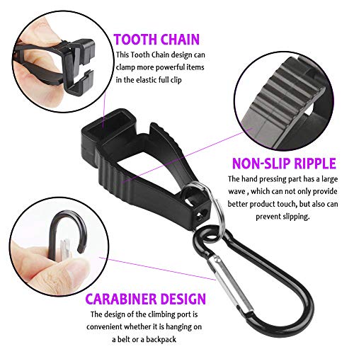 TNMV 4PCS Guante Clip,Pinza de Seguridad para Guantes de Trabajo con Gancho para Guardabarros,Abrazadera para Abrazaderas,Plástico Guante Grabber Clip Holder Guard Trabajo Seguridad TNMV 4PCS Guante Clip,Pinza de Seguridad para Guantes de Trabajo con Gancho para Guardabarros,Abrazadera para Abrazaderas,Plástico Guante Grabber Clip Holder Guard Trabajo Seguridad